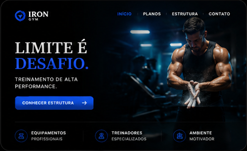 Iron Gym — FITNESS