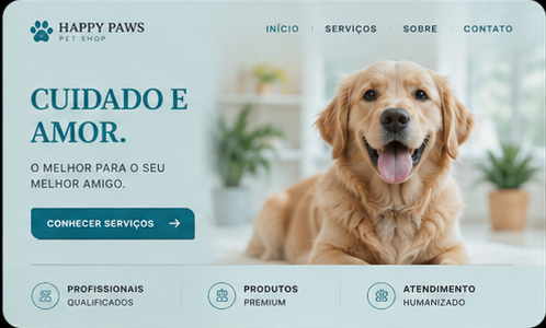 Happy Paws — PET SHOP